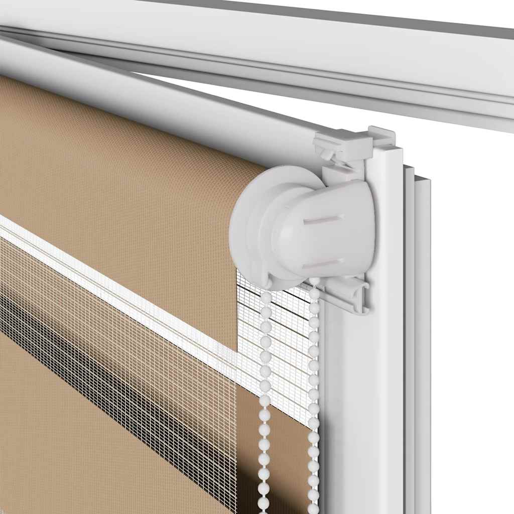 vidaXL Ζέβρα τυφλή 150x150 cm Πλάτος υφάσματος 145,9 εκ. Πολυεστέρας