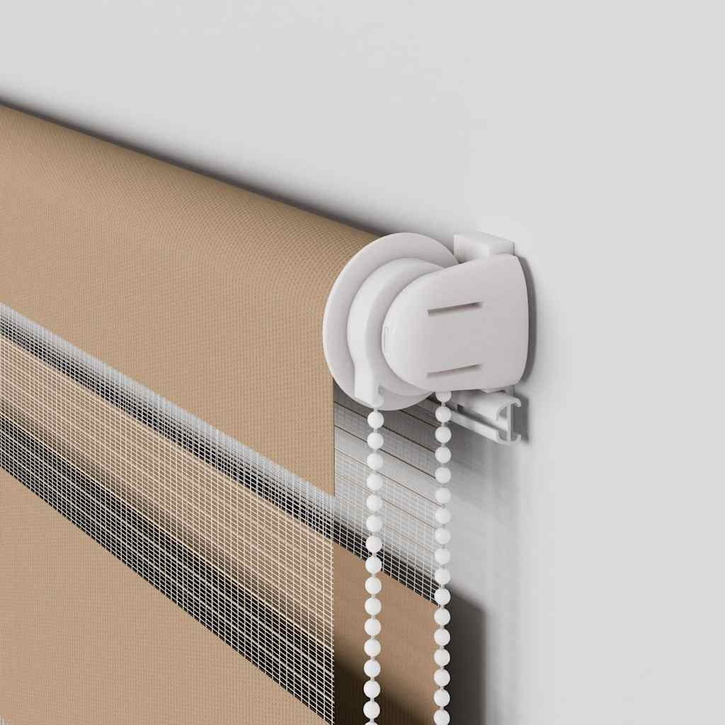 vidaXL Ζέβρα τυφλή 150x150 cm Πλάτος υφάσματος 145,9 εκ. Πολυεστέρας