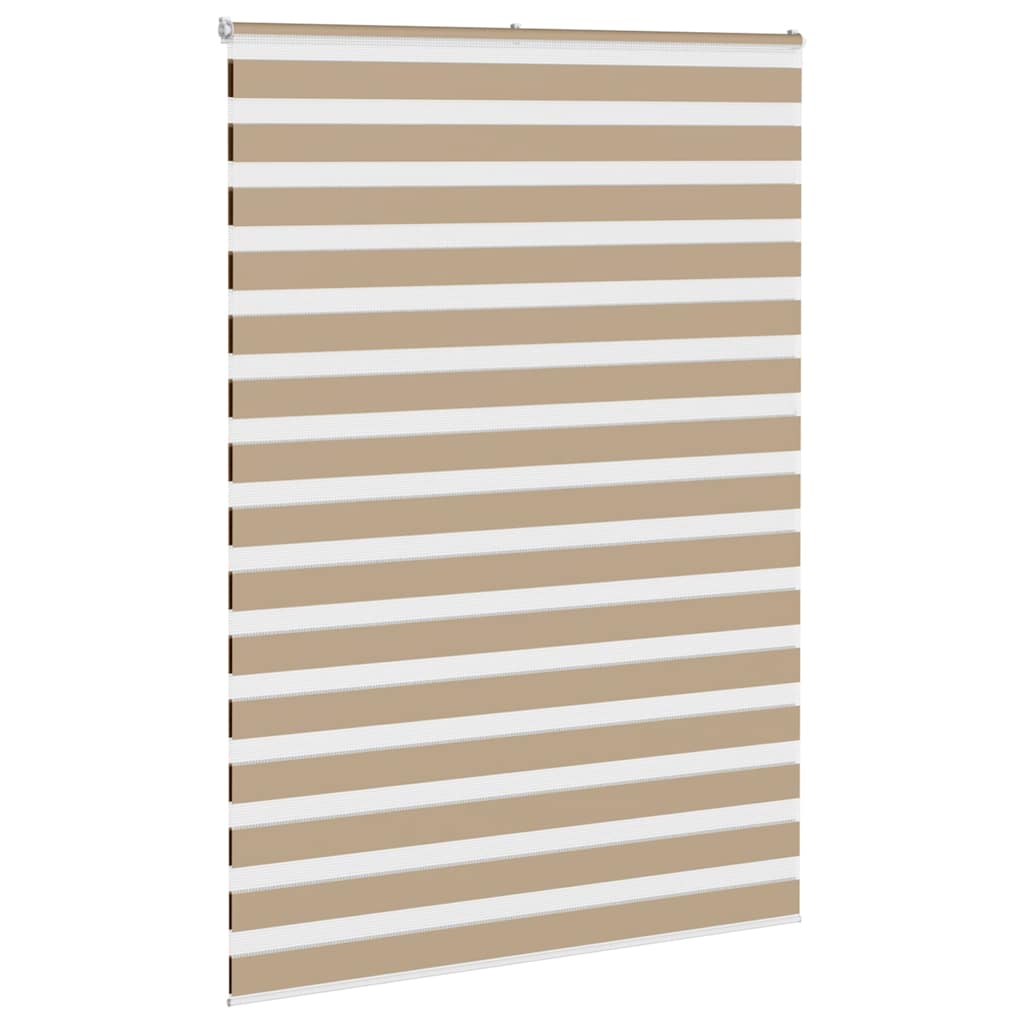 vidaXL Ζέβρα τυφλή 160x230 cm Πλάτος υφάσματος 155,9 εκ. Πολυεστέρας