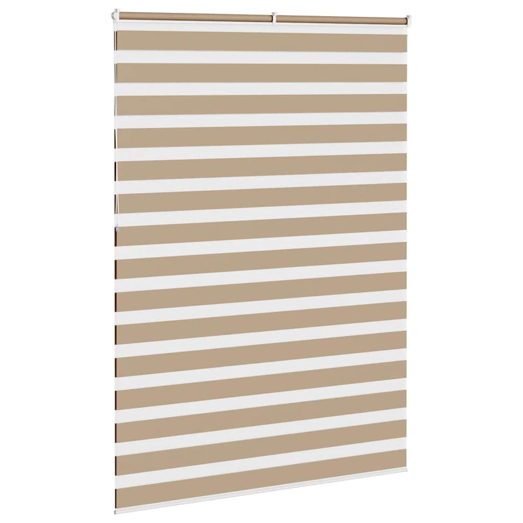 vidaXL Ζέβρα τυφλή 165x230 cm Πλάτος υφάσματος 160,9 εκ. Πολυεστέρας