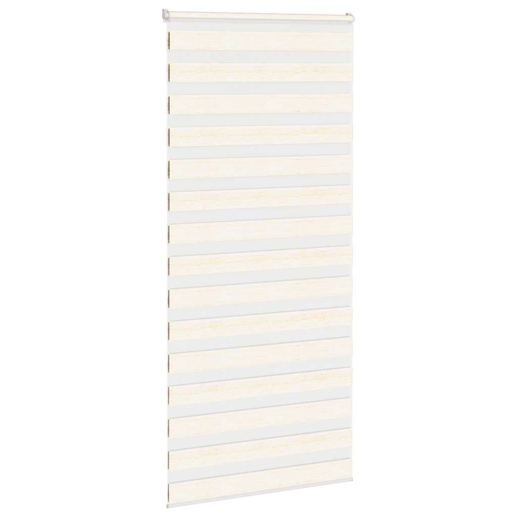 vidaXL Στόρι Ζέβρα Μάρμαρο Μπεζ 110x200 εκ. Πλάτος Υφάσματος 105,9 εκ. Πολυεστέρας