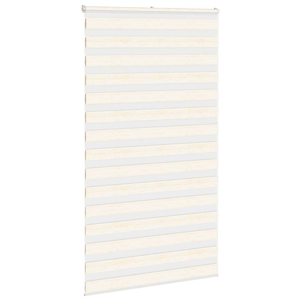 vidaXL Στόρι Ζέβρα Μάρμαρο Μπεζ 135x230 εκ. Πλάτος Υφάσματος 130,9 εκ. Πολυεστέρας