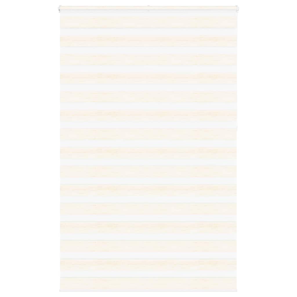 vidaXL Στόρι Ζέβρα Μάρμαρο Μπεζ 140x230 εκ. Πλάτος Υφάσματος 135,9 εκ. Πολυεστέρας