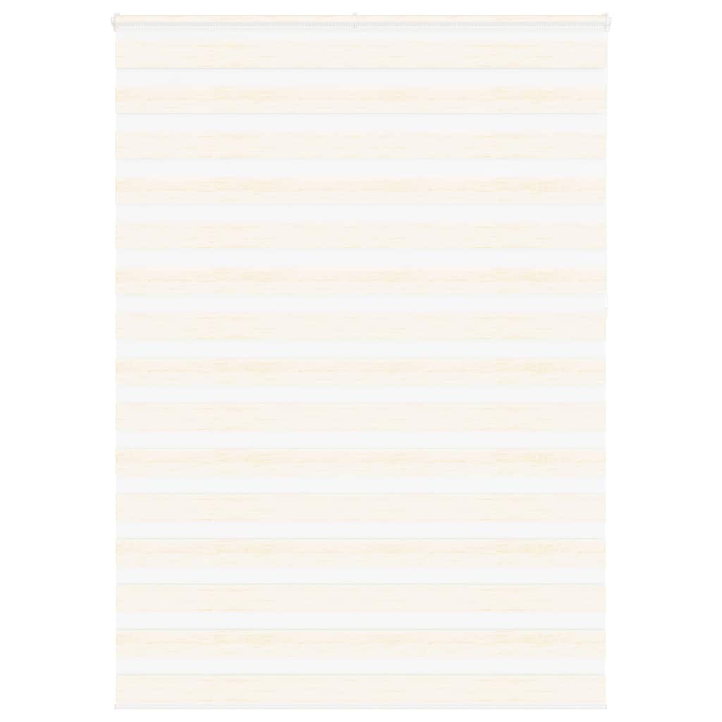vidaXL Στόρι Ζέβρα Μάρμαρο Μπεζ 155x230 εκ. Πλάτος Υφάσματος 150,9 εκ. Πολυεστέρας
