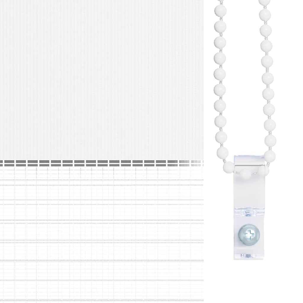 vidaXL Ζέβρα τυφλή Καφέ Πλάτος υφάσματος 35,9 εκ. Πολυεστέρας