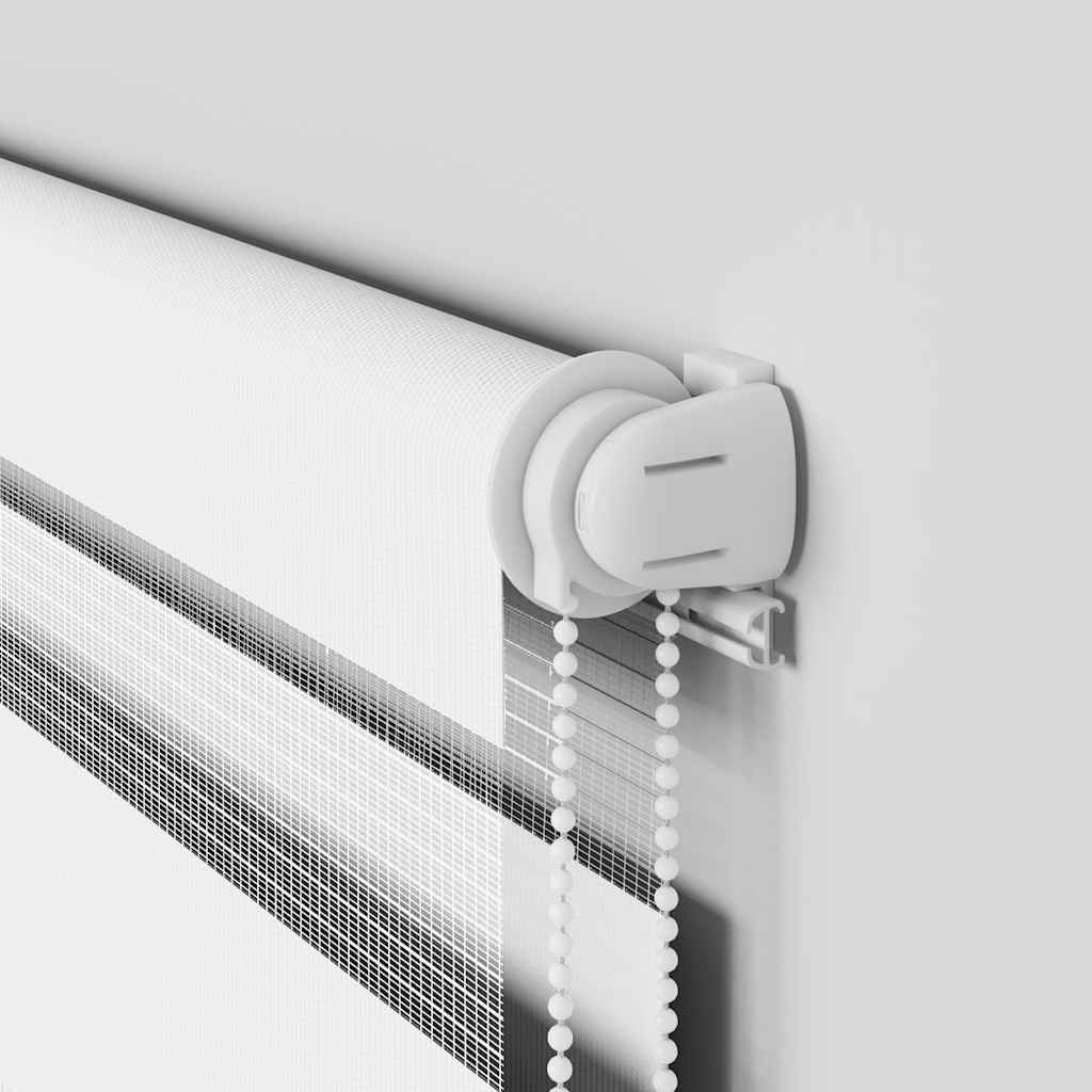 vidaXL Ζέβρα τυφλή Καφέ Πλάτος υφάσματος 35,9 εκ. Πολυεστέρας