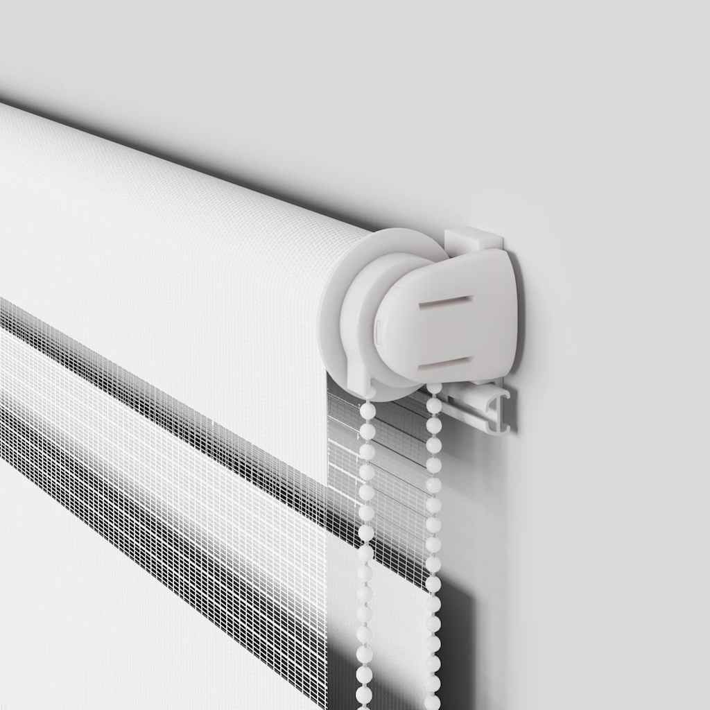 vidaXL Ζέβρα τυφλή Καφέ Πλάτος υφάσματος 45,9 εκ. Πολυεστέρας