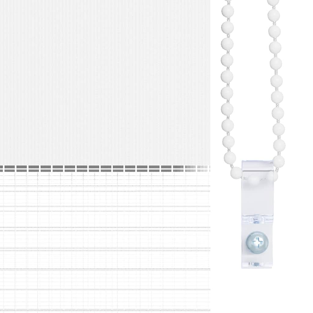 vidaXL Ζέβρα τυφλή Καφέ Πλάτος υφάσματος 65,9 εκ. Πολυεστέρας