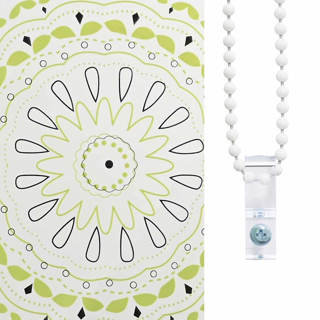 vidaXL Κουρτίνα Μπάνιου Ρολό 100x240 εκ. Πλάτος υφάσματος 96 εκ.