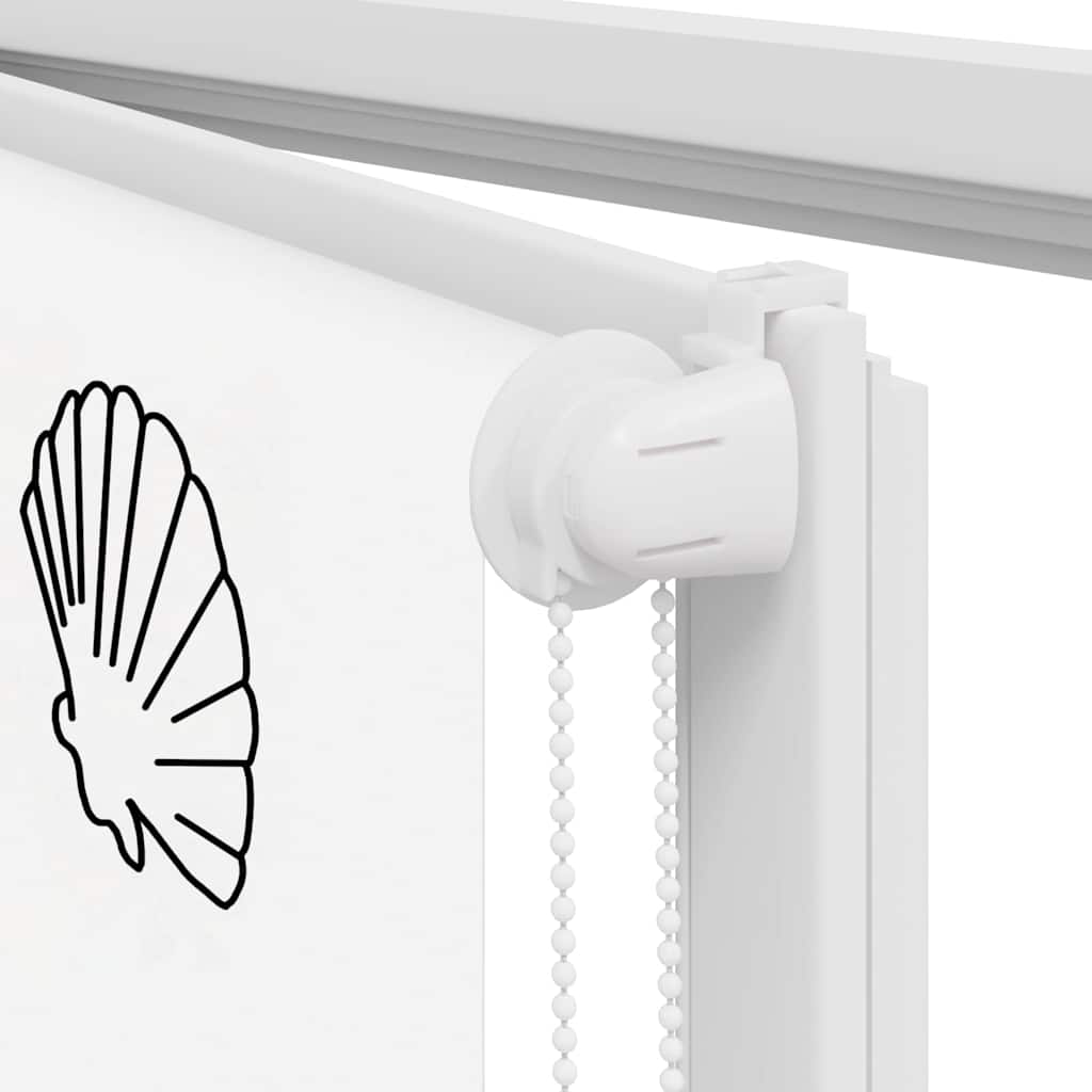 vidaXL Κουρτίνα Μπάνιου Ρολό 60x240 εκ. Πλάτος υφάσματος 56 εκ.