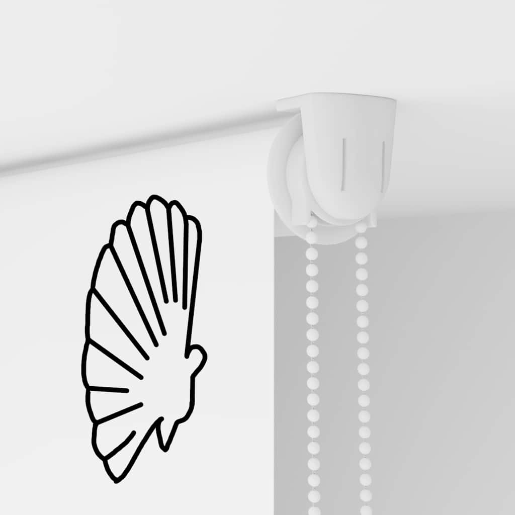 vidaXL Κουρτίνα Μπάνιου Ρολό 70x240 εκ. Πλάτος υφάσματος 66 εκ.