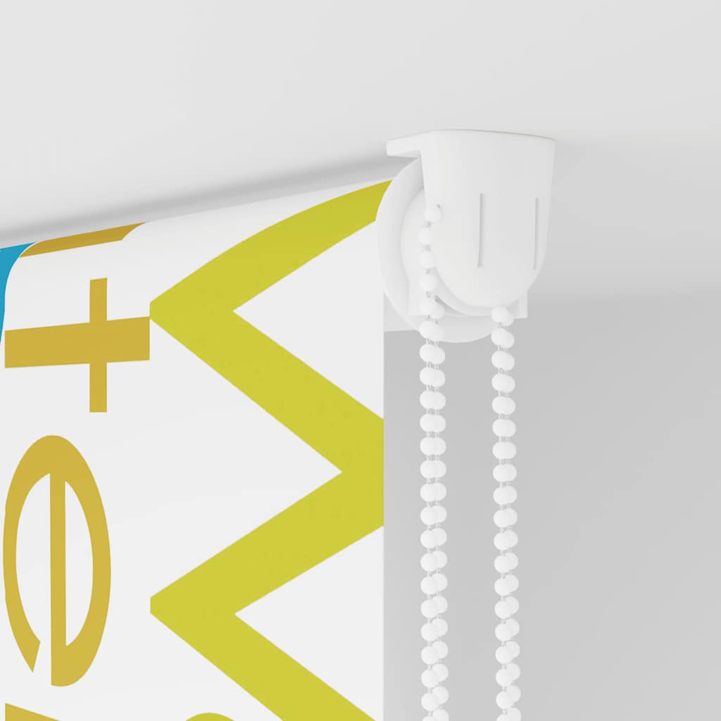 vidaXL Κουρτίνα Μπάνιου Ρολό 80x240 εκ. Πλάτος υφάσματος 76 εκ.