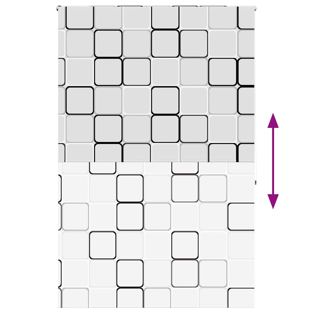 vidaXL Κουρτίνα Μπάνιου Ρολό 150x240 εκ. Πλάτος υφάσματος 146 εκ.