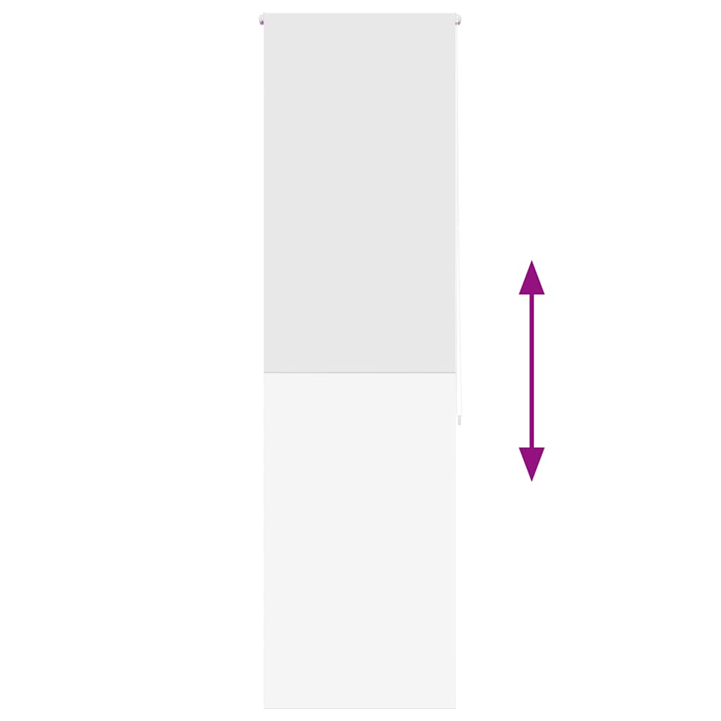 vidaXL Κουρτίνα Μπάνιου Ρολό 80x240 εκ. Πλάτος υφάσματος 76 εκ.