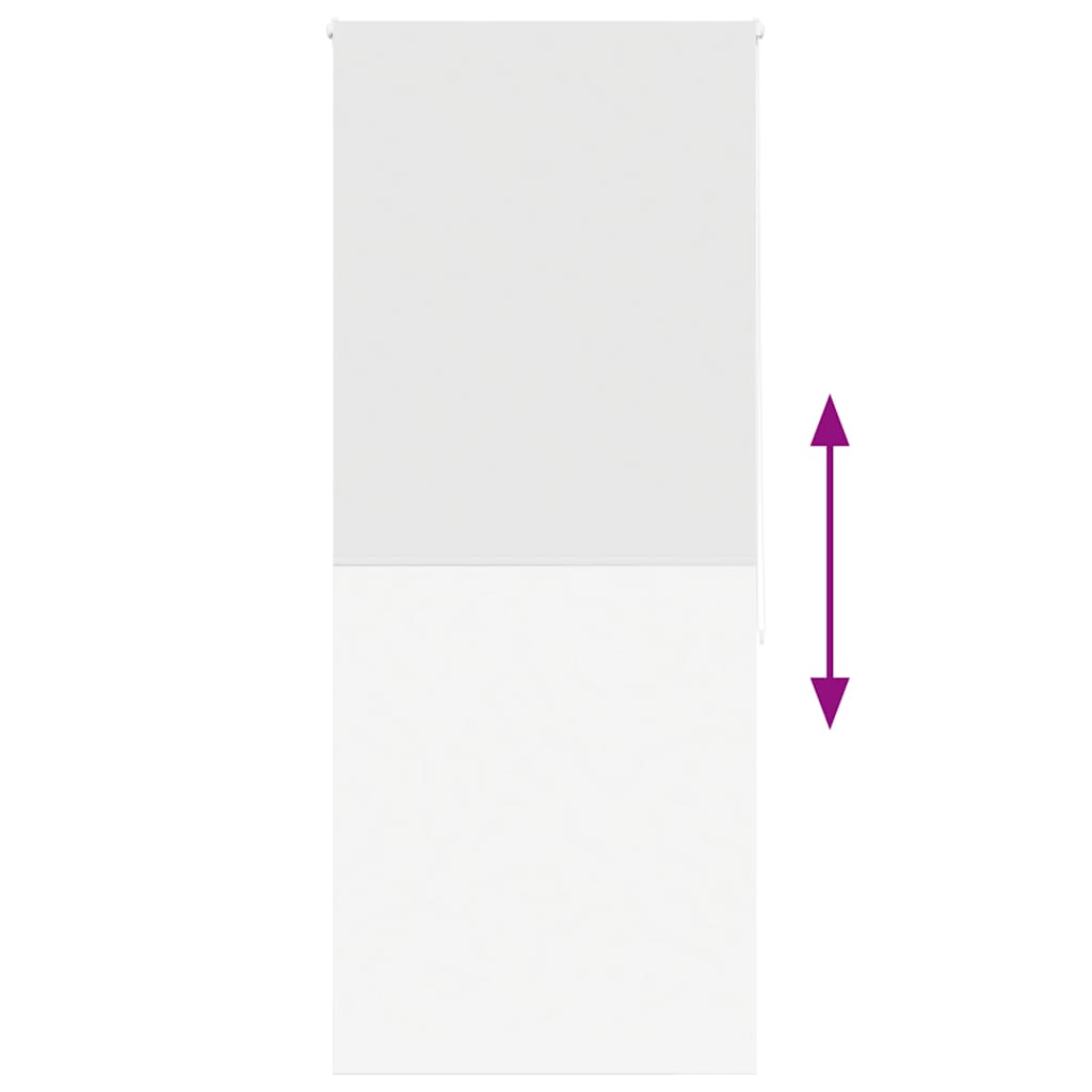 vidaXL Κουρτίνα Μπάνιου Ρολό 110x240 εκ. Πλάτος υφάσματος 106 εκ.