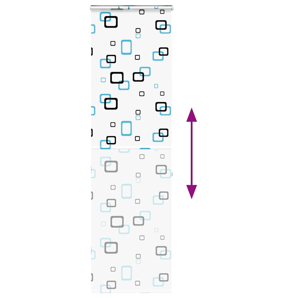 vidaXL Κουρτίνα Μπάνιου Ρολό κασέτα 70x240εκ. Πλάτος υφάσματος 66εκ.