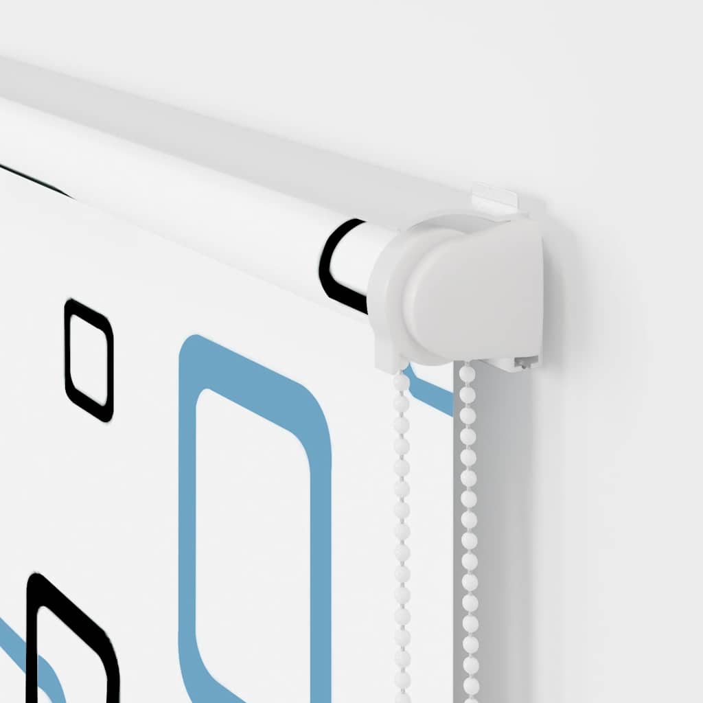 vidaXL Κουρτίνα Μπάνιου Ρολό κασέτα 70x240εκ. Πλάτος υφάσματος 66εκ.