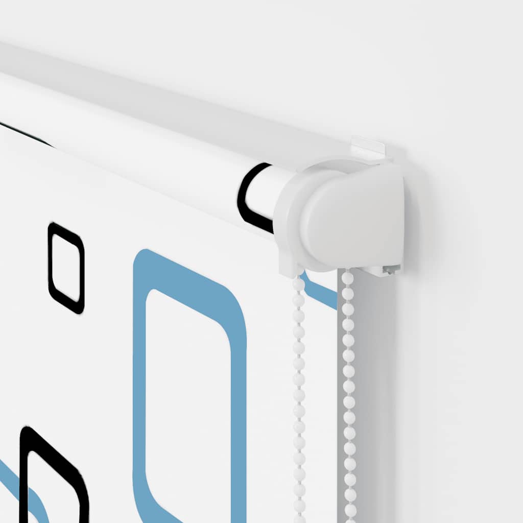 vidaXL Κουρτίνα Μπάνιου Ρολό κασέτα 110x240εκ. Πλάτος υφάσματος 106εκ.