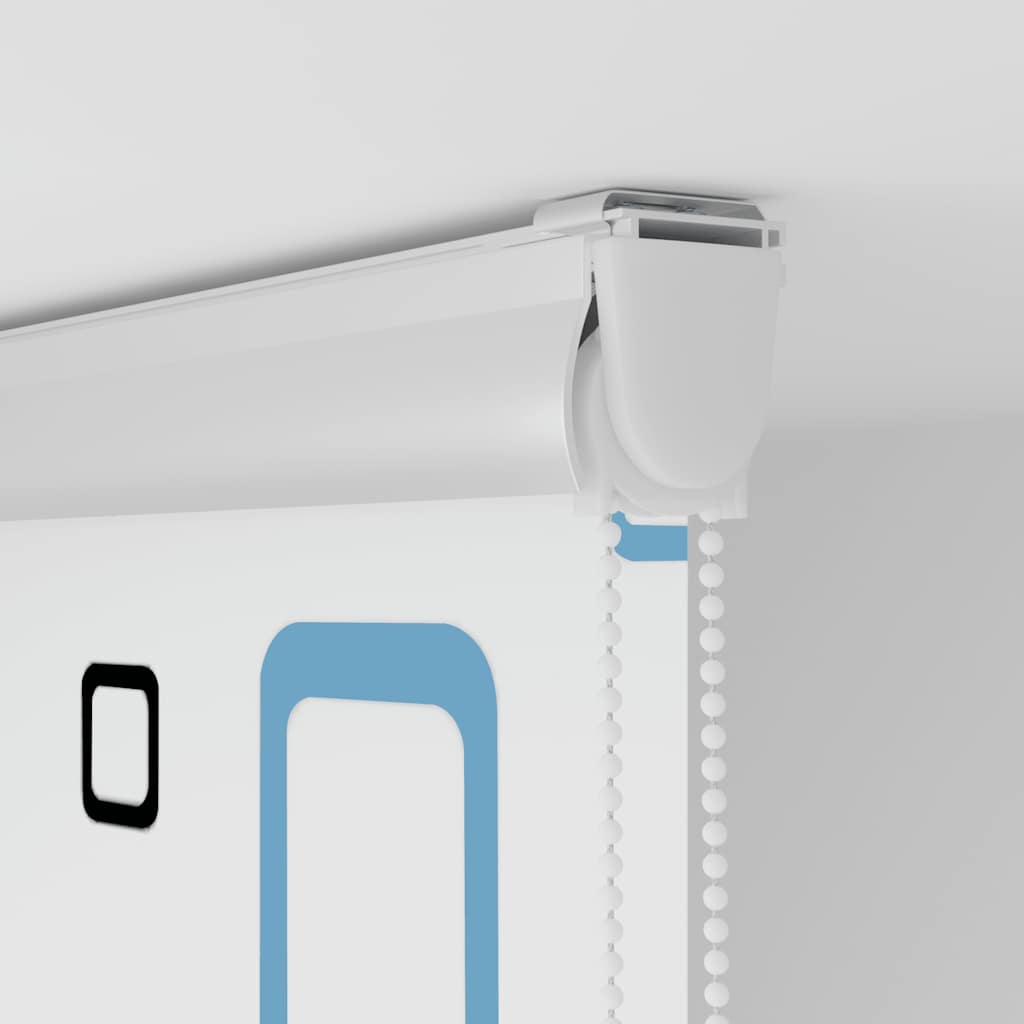 vidaXL Κουρτίνα Μπάνιου Ρολό κασέτα 150x240εκ. Πλάτος υφάσματος 146εκ.