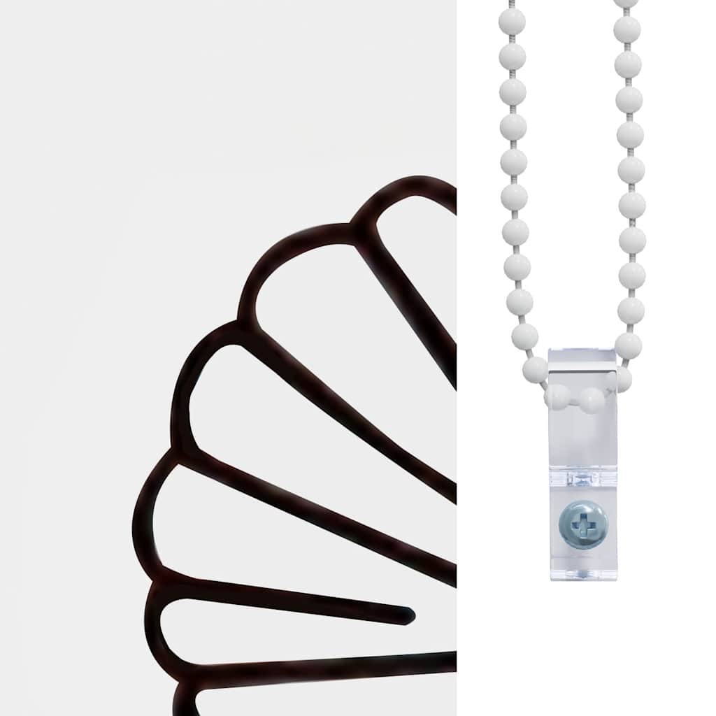 vidaXL Κουρτίνα Μπάνιου Ρολό κασέτα 80x240 εκ. Πλάτος υφάσματος 76 εκ.