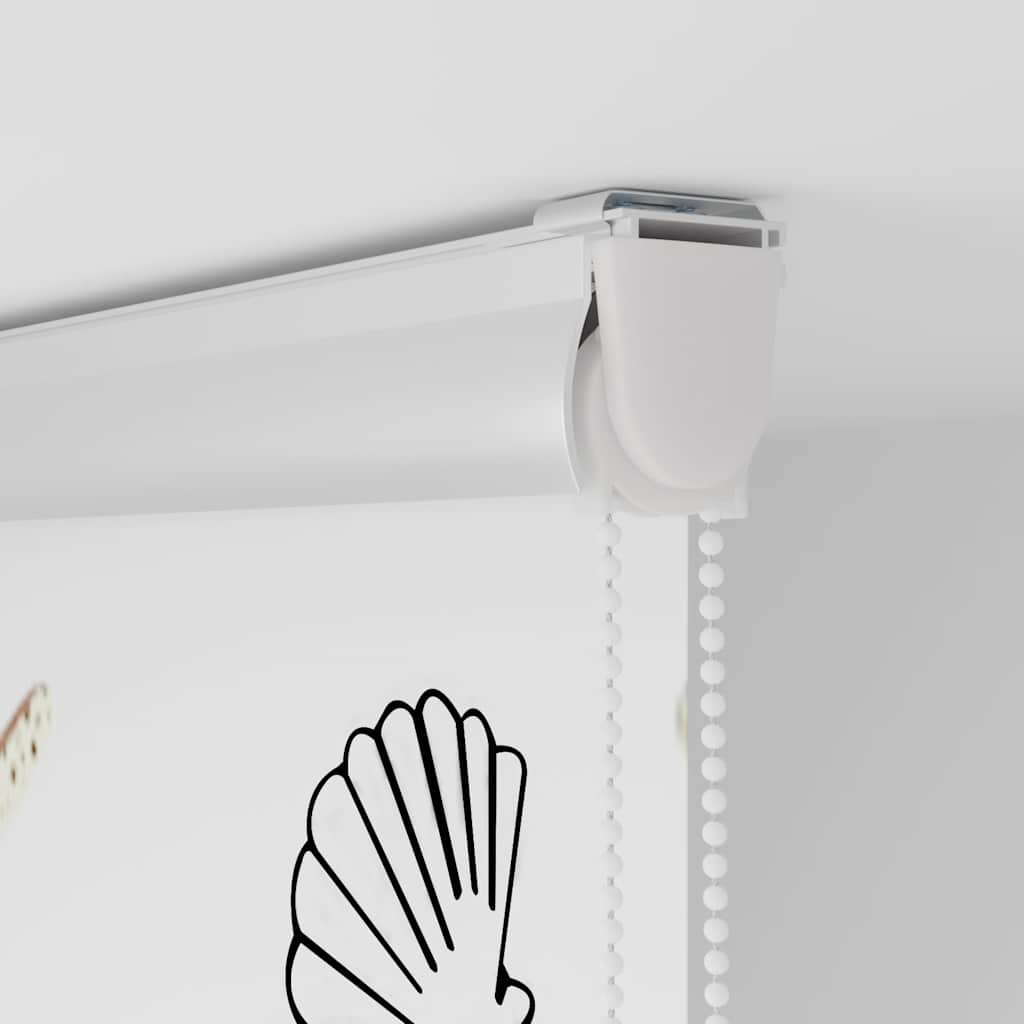 vidaXL Κουρτίνα Μπάνιου Ρολό κασέτα 110x240εκ. Πλάτος υφάσματος 106εκ.