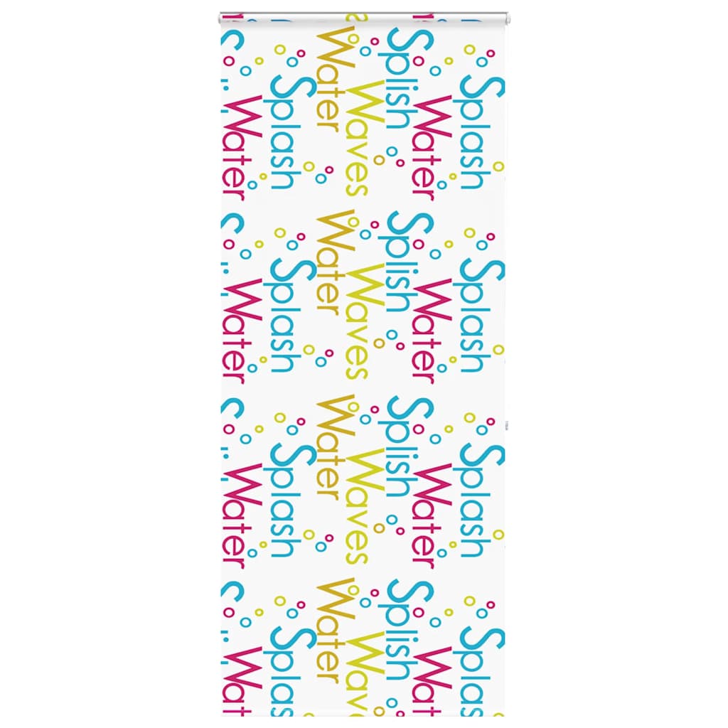 vidaXL Κουρτίνα Μπάνιου Ρολό κασέτα 90x240εκ. Πλάτος υφάσματος 86εκ.