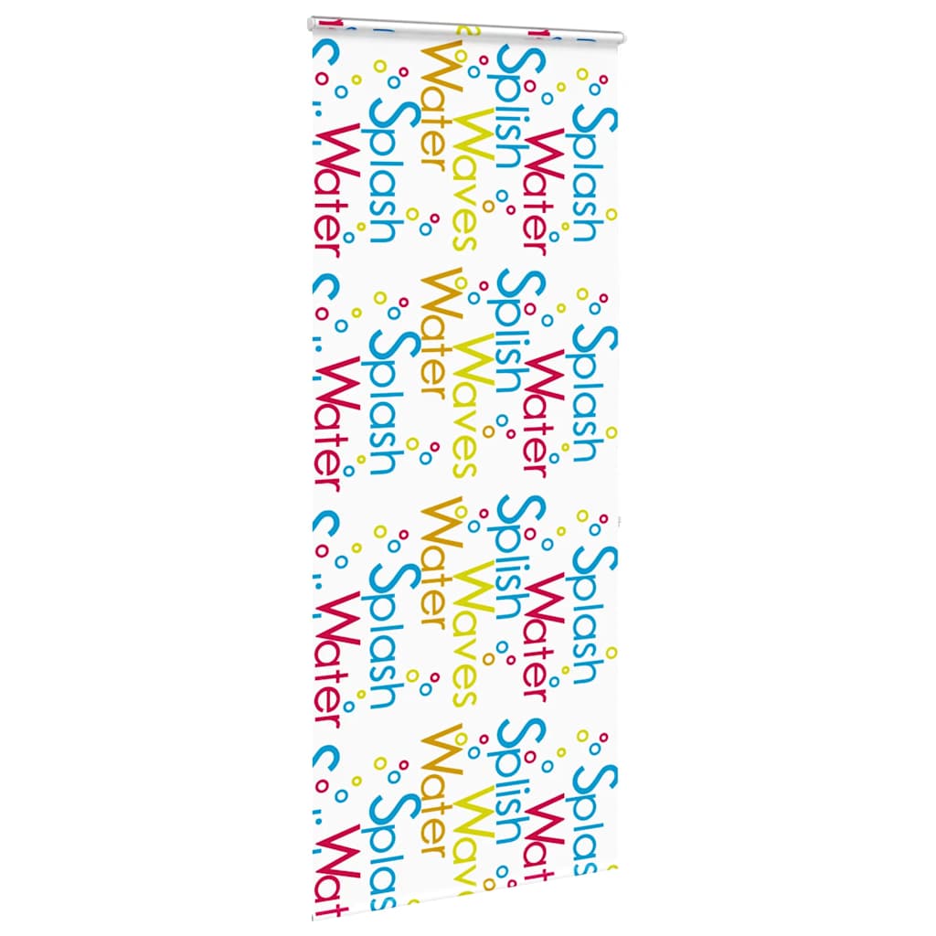 vidaXL Κουρτίνα Μπάνιου Ρολό κασέτα 90x240εκ. Πλάτος υφάσματος 86εκ.