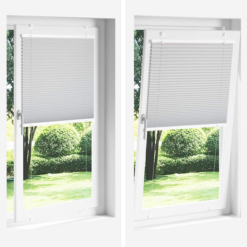 vidaXL Πλισέ περσίδα Ανθρακί 80x150 cm Πλάτος υφάσματος 79,4 cm