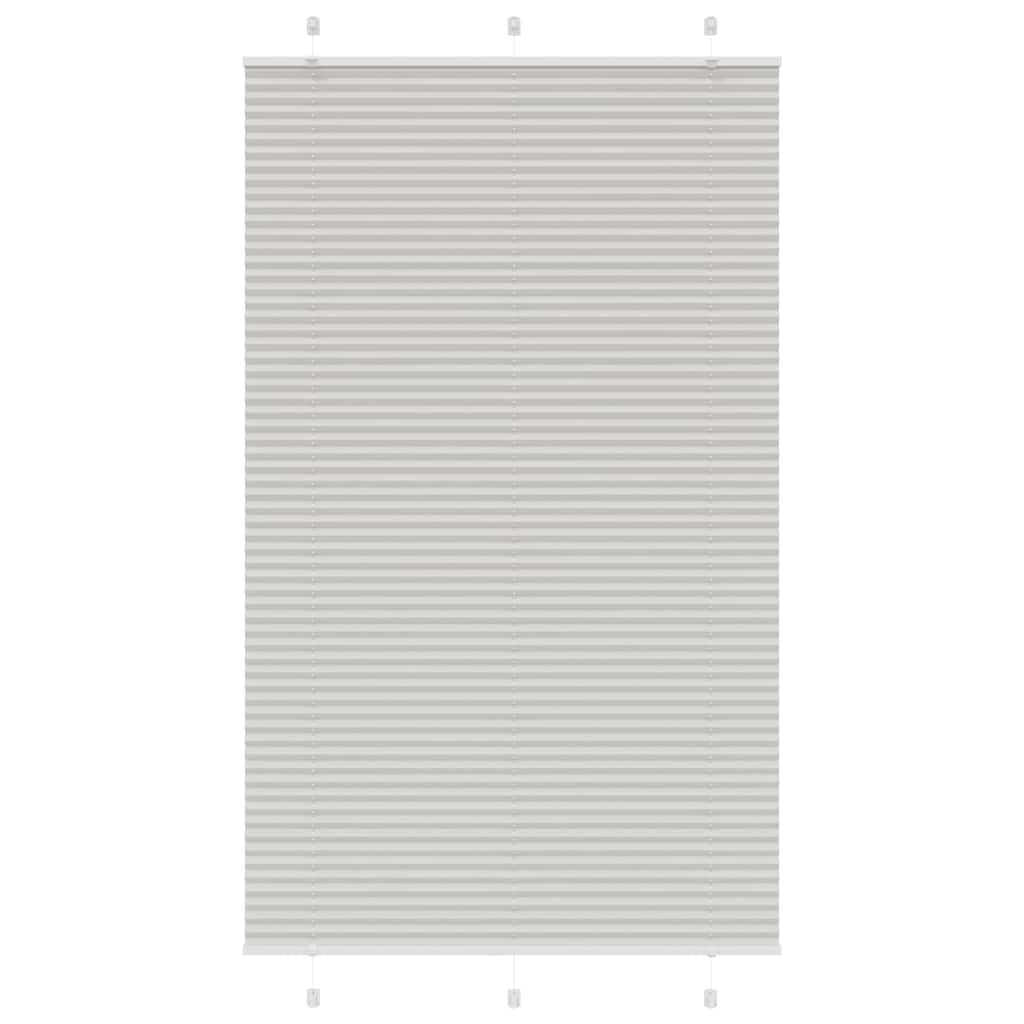 vidaXL Roller Blind Blackout ανοιχτό γκρι 115x200 cm Πλάτος υφάσματος