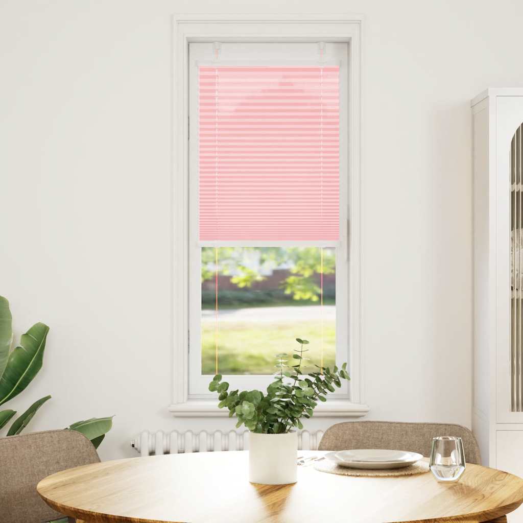 vidaXL Πλισέ Στόρι Ροζ 40x100 εκ. Πλάτος Υφάσματος 39,4 εκ. Πολυεστέρας