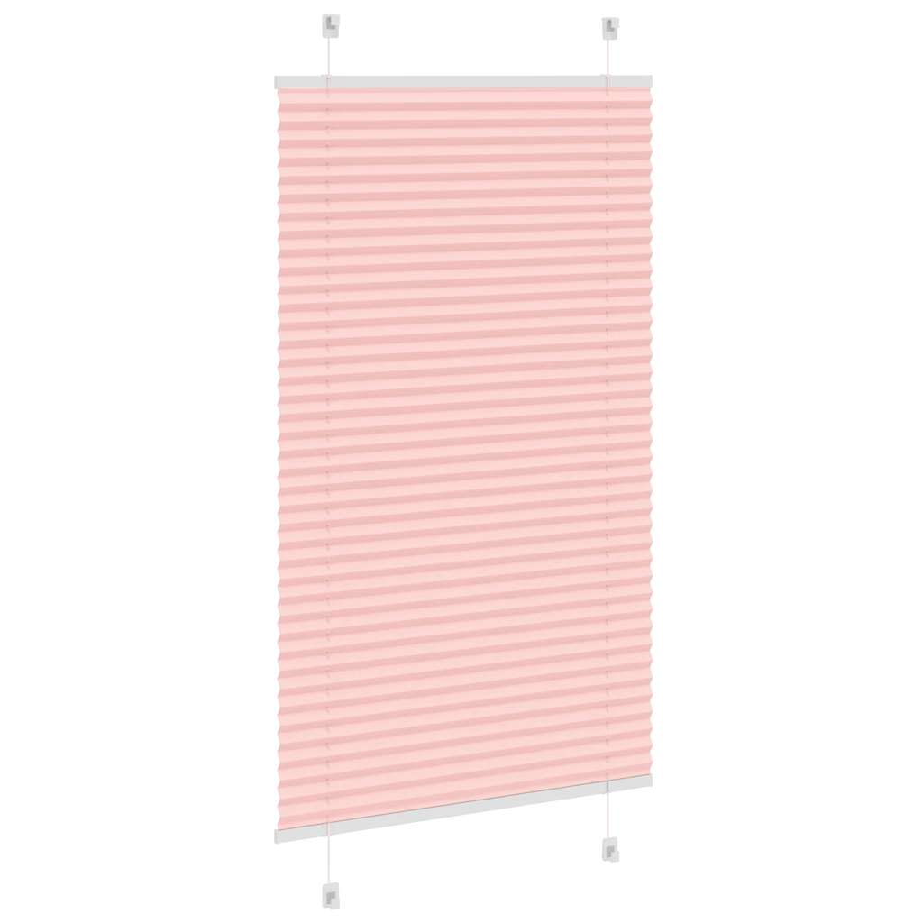 vidaXL Πλισέ Στόρι Ροζ 70x150 εκ. Πλάτος Υφάσματος 69,4 εκ. Πολυεστέρας