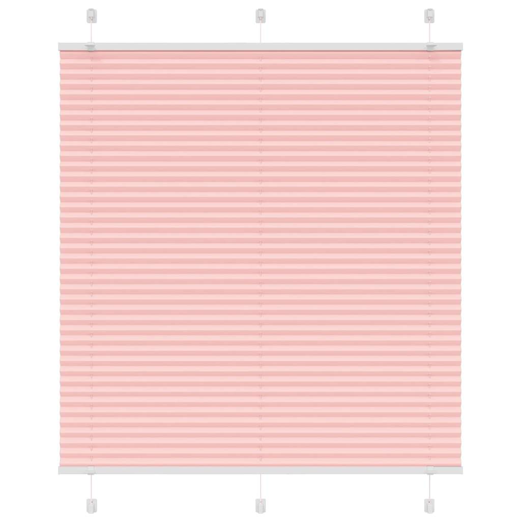 vidaXL Πλισέ περσίδα ροζ 120x150 cm Πλάτος υφάσματος 119,4 cm