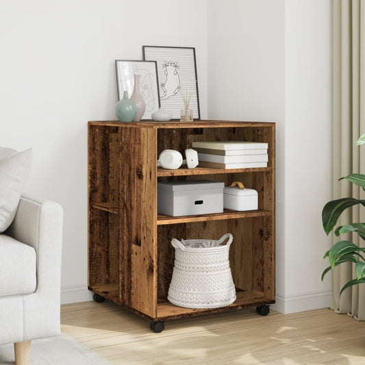 vidaXL Βοηθητικό Τραπέζι με Ρόδες 55x60x78 εκ. Επεξεργ. Ξύλο