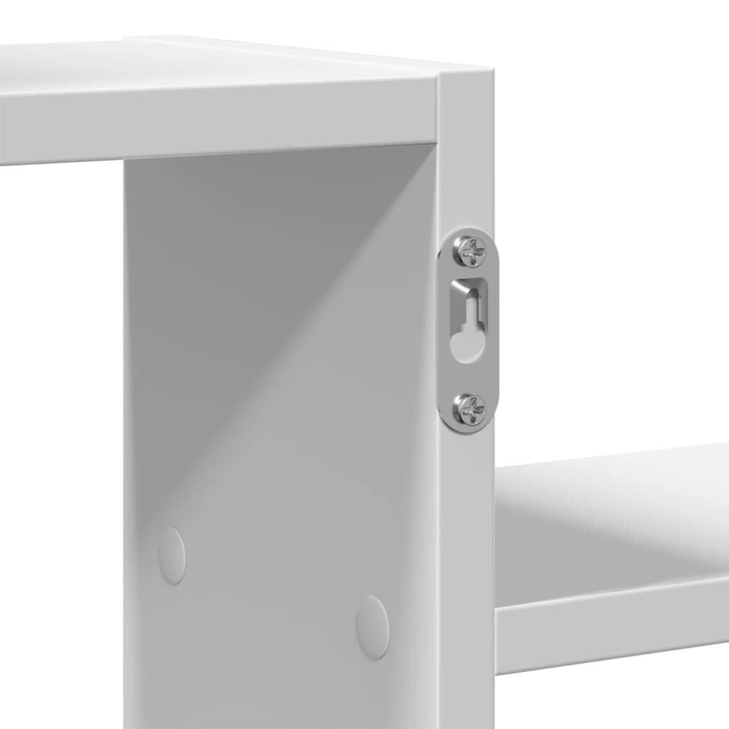 vidaXL Ράφι Τοίχου Λευκό 104x15x49 εκ. από Επεξεργασμένο Ξύλο