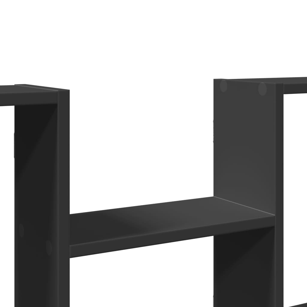 vidaXL Ραφιέρα Τοίχου Μαύρο 99x15x60 εκ. από Επεξεργασμένο Ξύλο