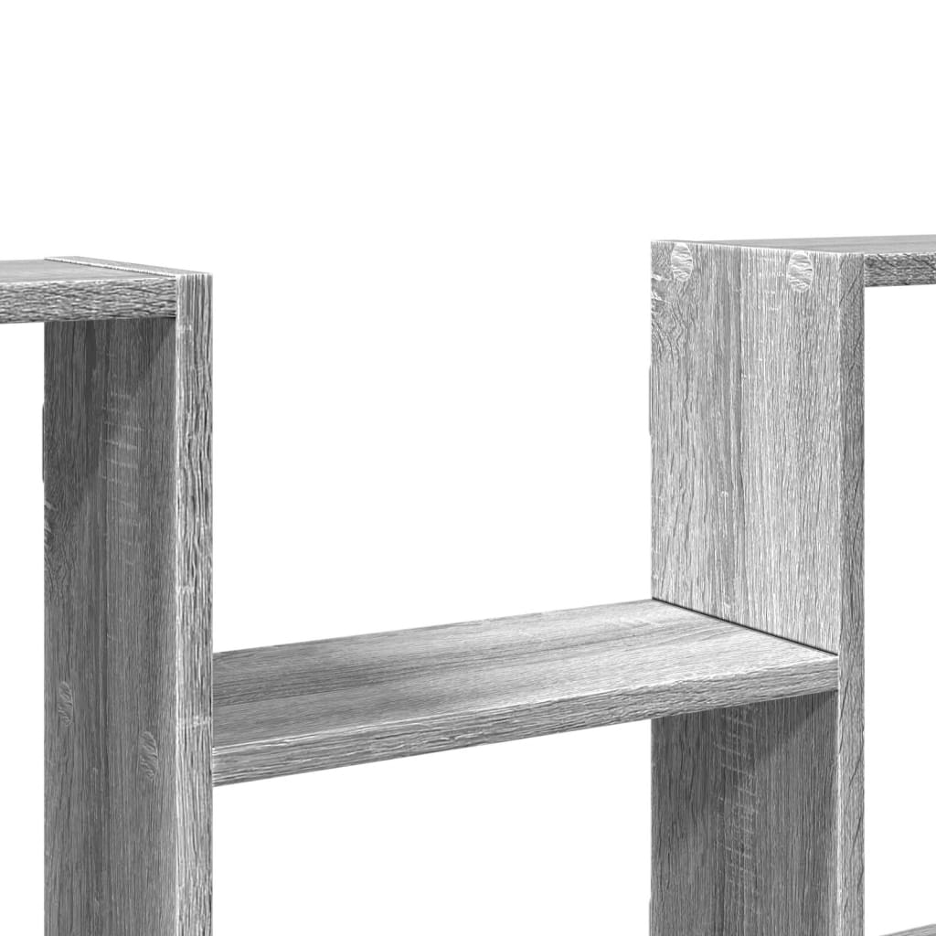 vidaXL Ραφιέρα Τοίχου Γκρι Sonoma 99x15x60 εκ. Επεξεργασμένο Ξύλο