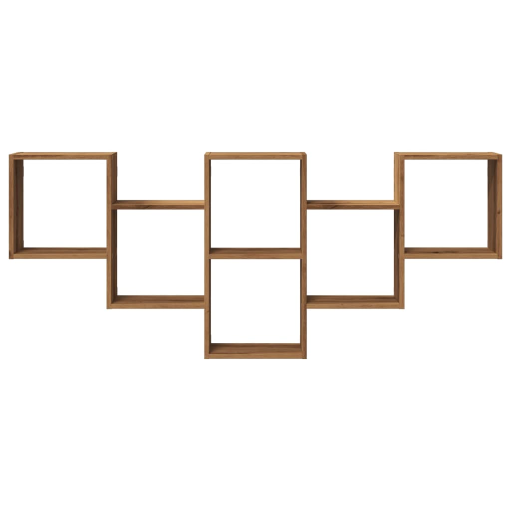 vidaXL Ράφι Τοίχου Αρτισιανή Δρυς 159x18x66 εκ. από Επεξεργασμένο Ξύλο