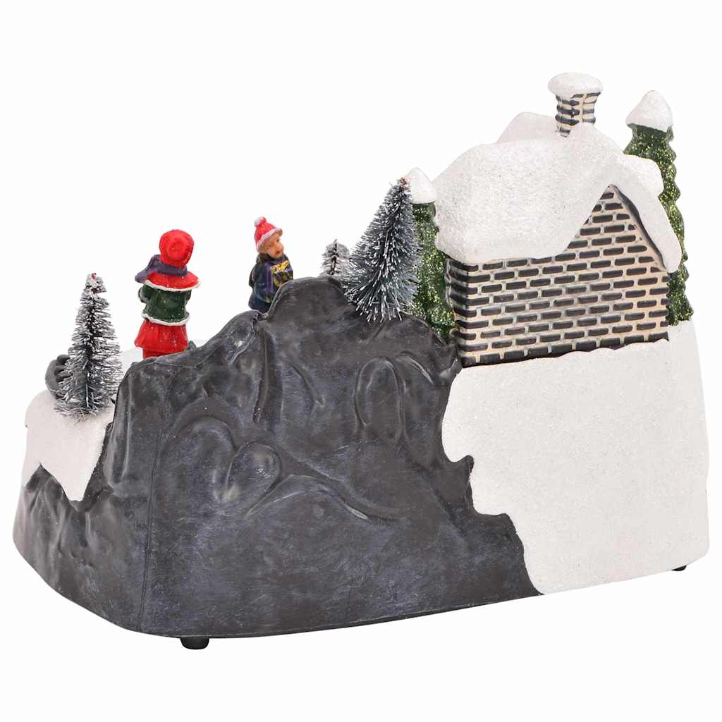 vidaXL Γιορτινός Τραπεζοκόμος Πολύχρωμο 16 x 11.5 x 13 εκ. Πλαστικό