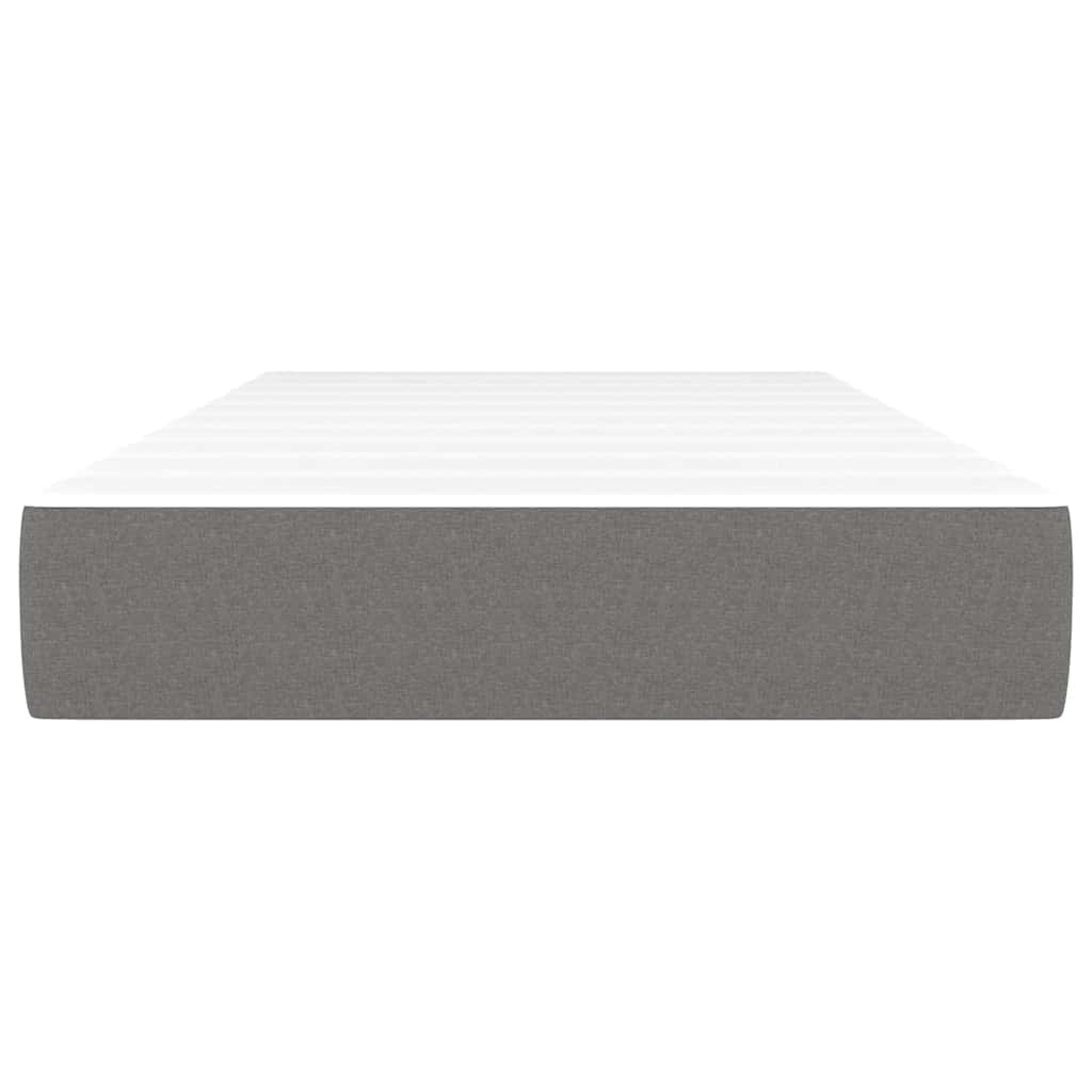 vidaXL Στρώμα με Pocket Springs για Παιδιά Σκ Γκρι 80x160εκ Υφασμάτινο