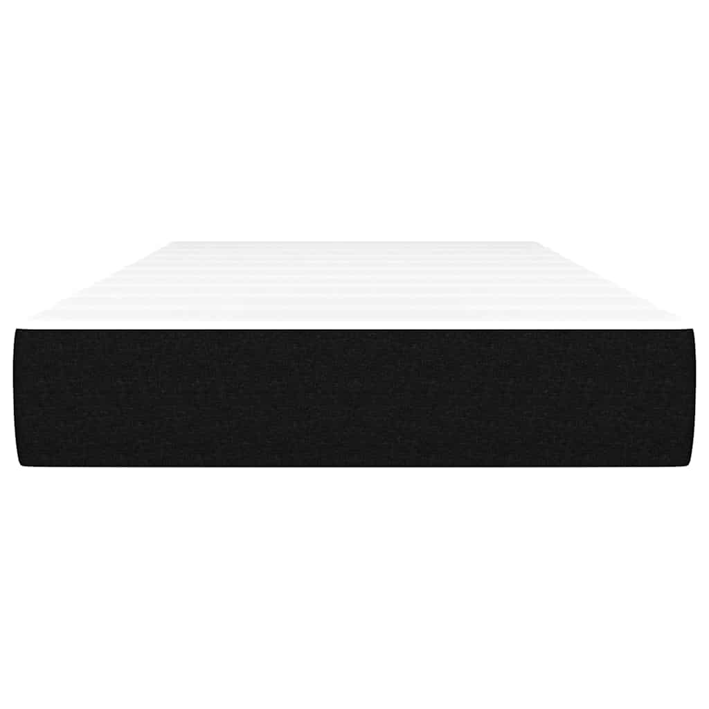 vidaXL Στρώμα με Pocket Springs για Παιδιά Μαύρο 80x160εκ Υφασμάτινο
