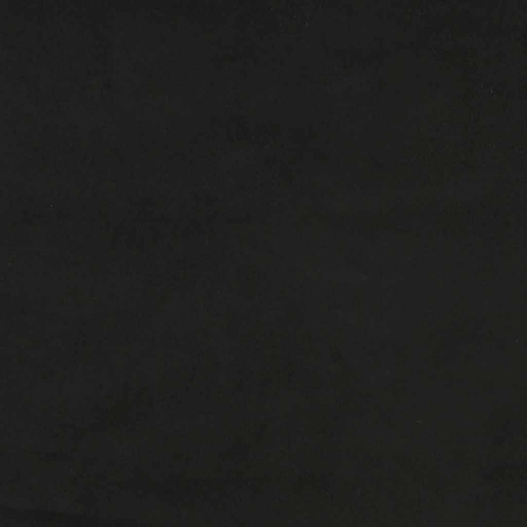 vidaXL Στρώμα με Pocket Springs Μαύρο 80x210x20 εκ. Βελούδινο