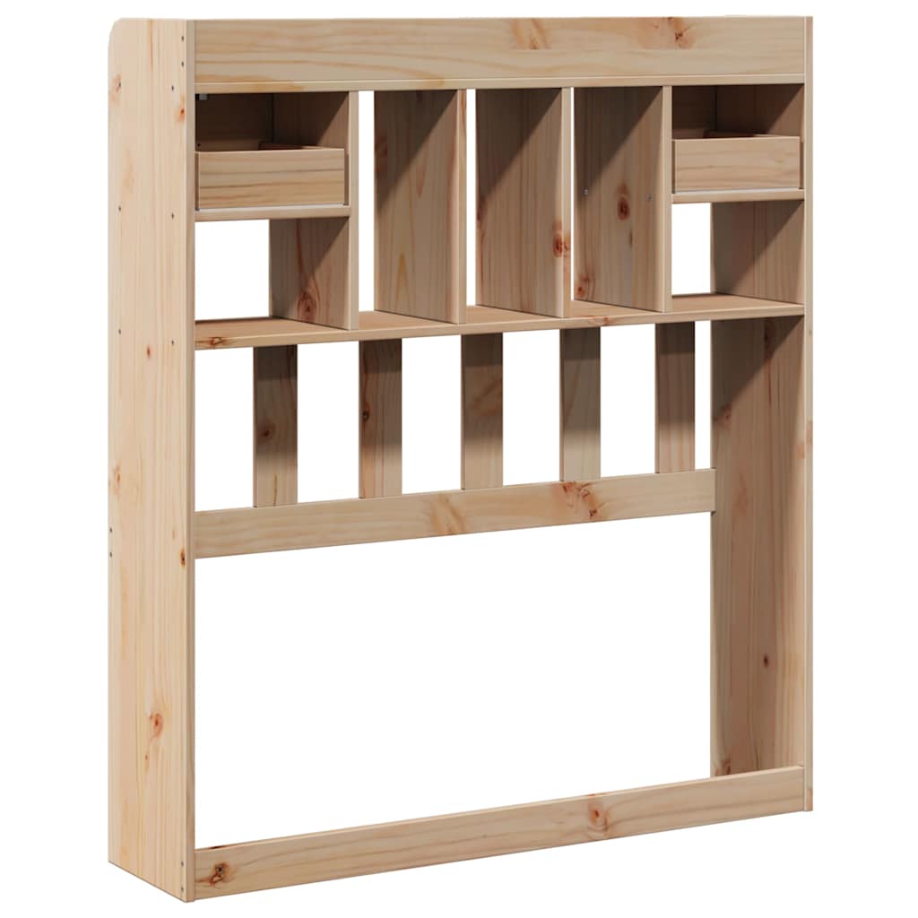 vidaXL Κεφαλάρι με Αποθ. Χώρο 75 εκ. από Μασίφ Ξύλο Πεύκου