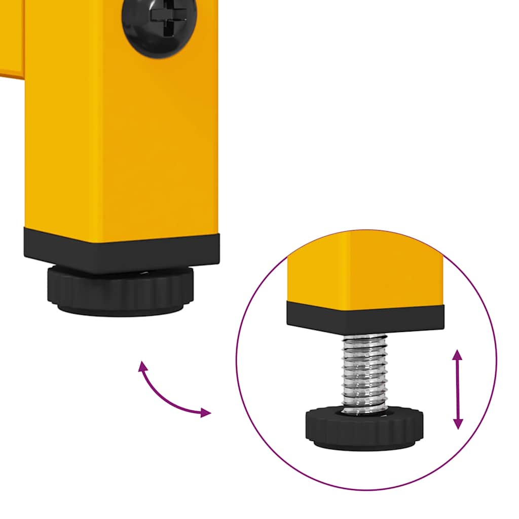 ντουλάπι τηλεόρασης vidaXL Κίτρινο μουστάρδας 68x39x60,5 cm