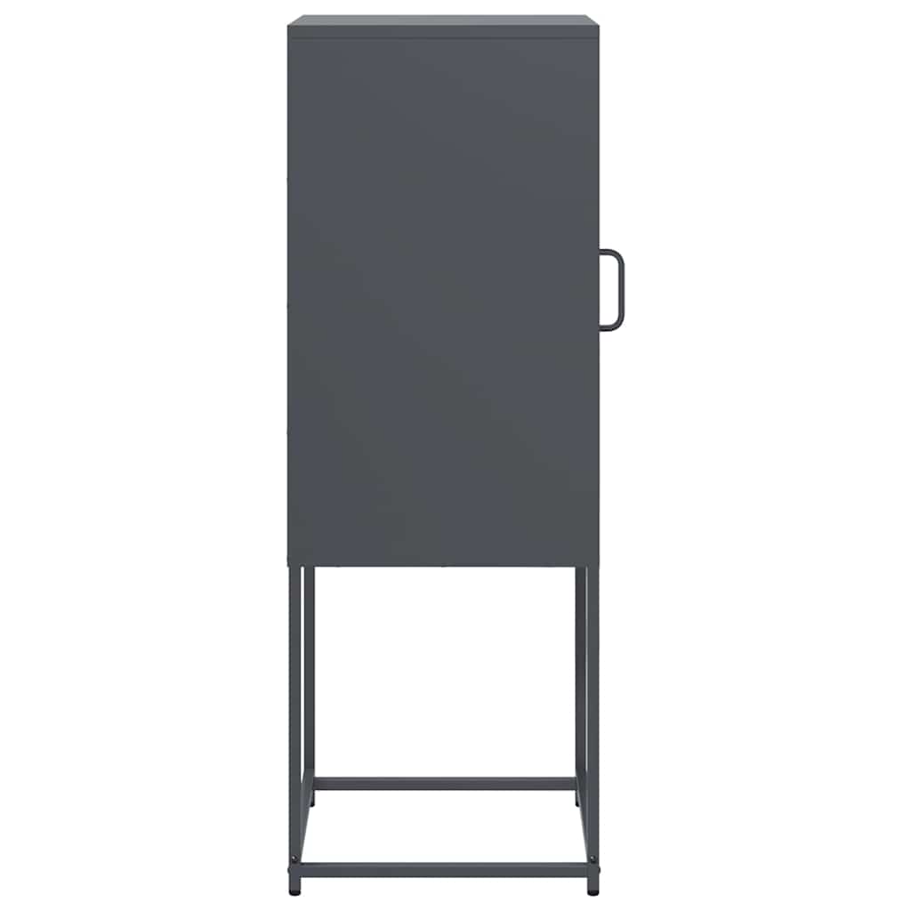 vidaXL Sideboard Ανθρακί 36x39x107 cm Ατσάλι ψυχρής έλασης