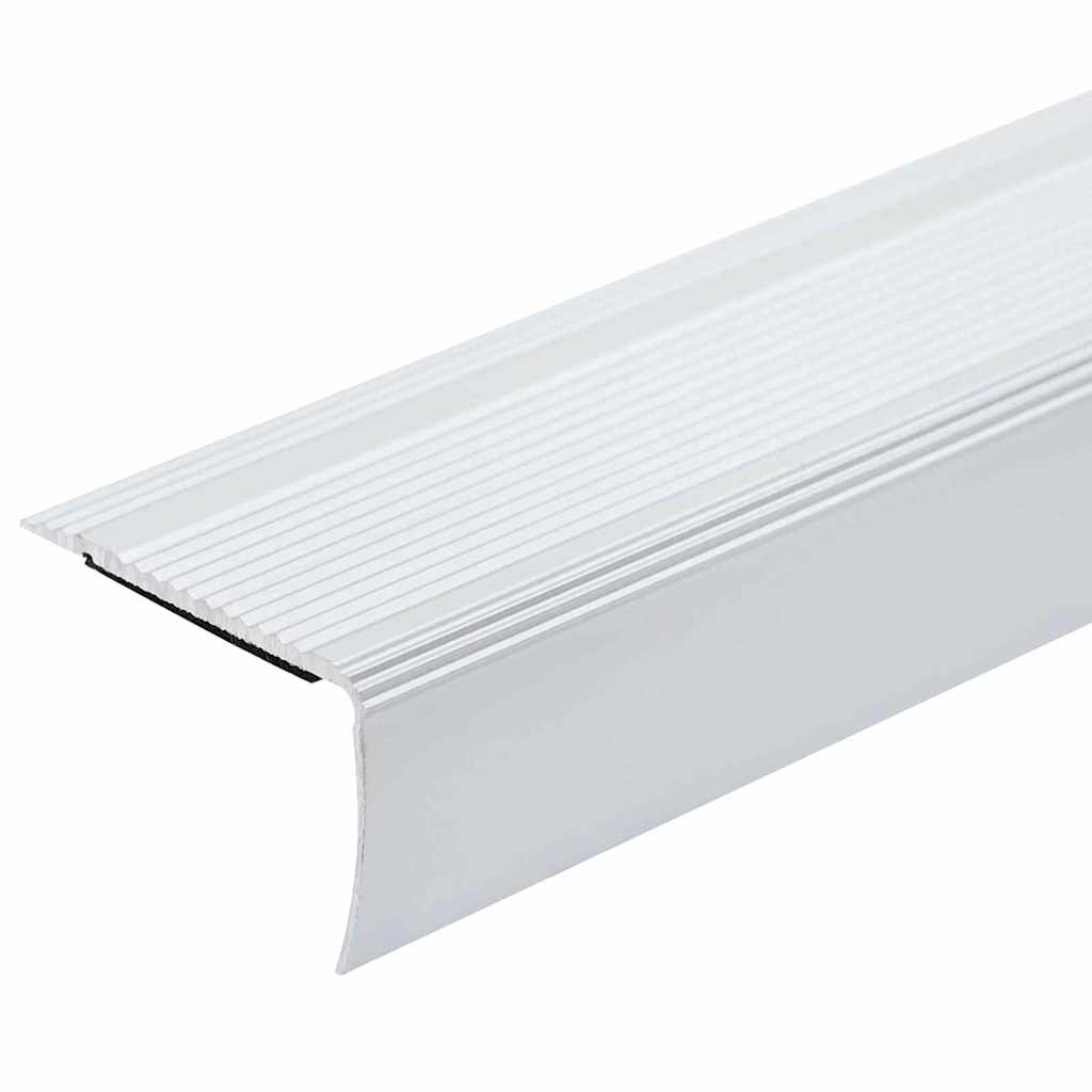 vidaXL Προστατευτικά ακμών σκάλας 30 pcs Ασημί 67 x 3.5 x 3 εκ