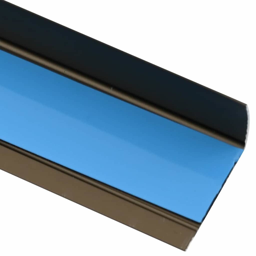 vidaXL Προστατευτικά ακμών σκάλας 10 pcs Καφέ 67 x 3.5 x 3 εκ