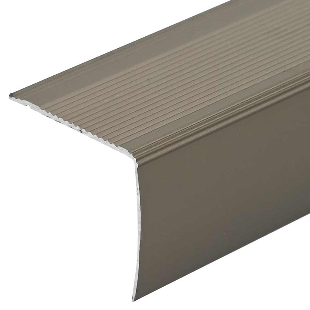 vidaXL Προστατευτικά ακμών σκάλας 30 pcs Μπρονζέ 67 x 3 x 2 εκ.