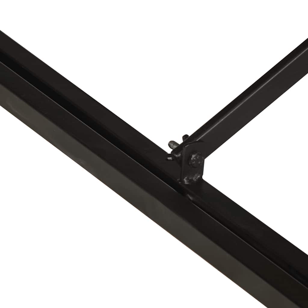 vidaXL Τραπεζάκι σαλονιού 100x100x35 cm Στερεό ακατέργαστο ξύλο Mango