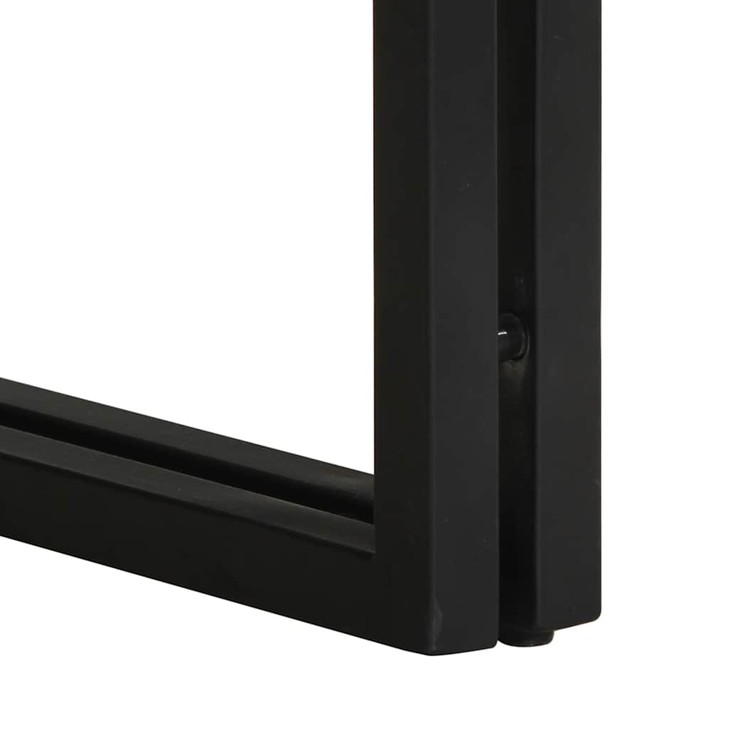 vidaXL Τραπεζάκι σαλονιού 80x80x35 cm Στερεό ακατέργαστο ξύλο Mango