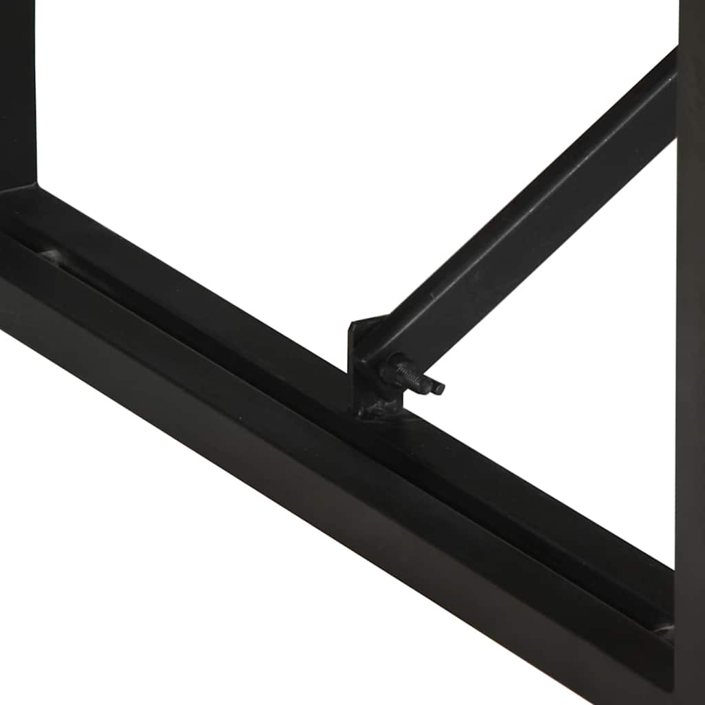 vidaXL Τραπεζάκι σαλονιού 80x40x35 cm Στερεό ακατέργαστο ξύλο Mango